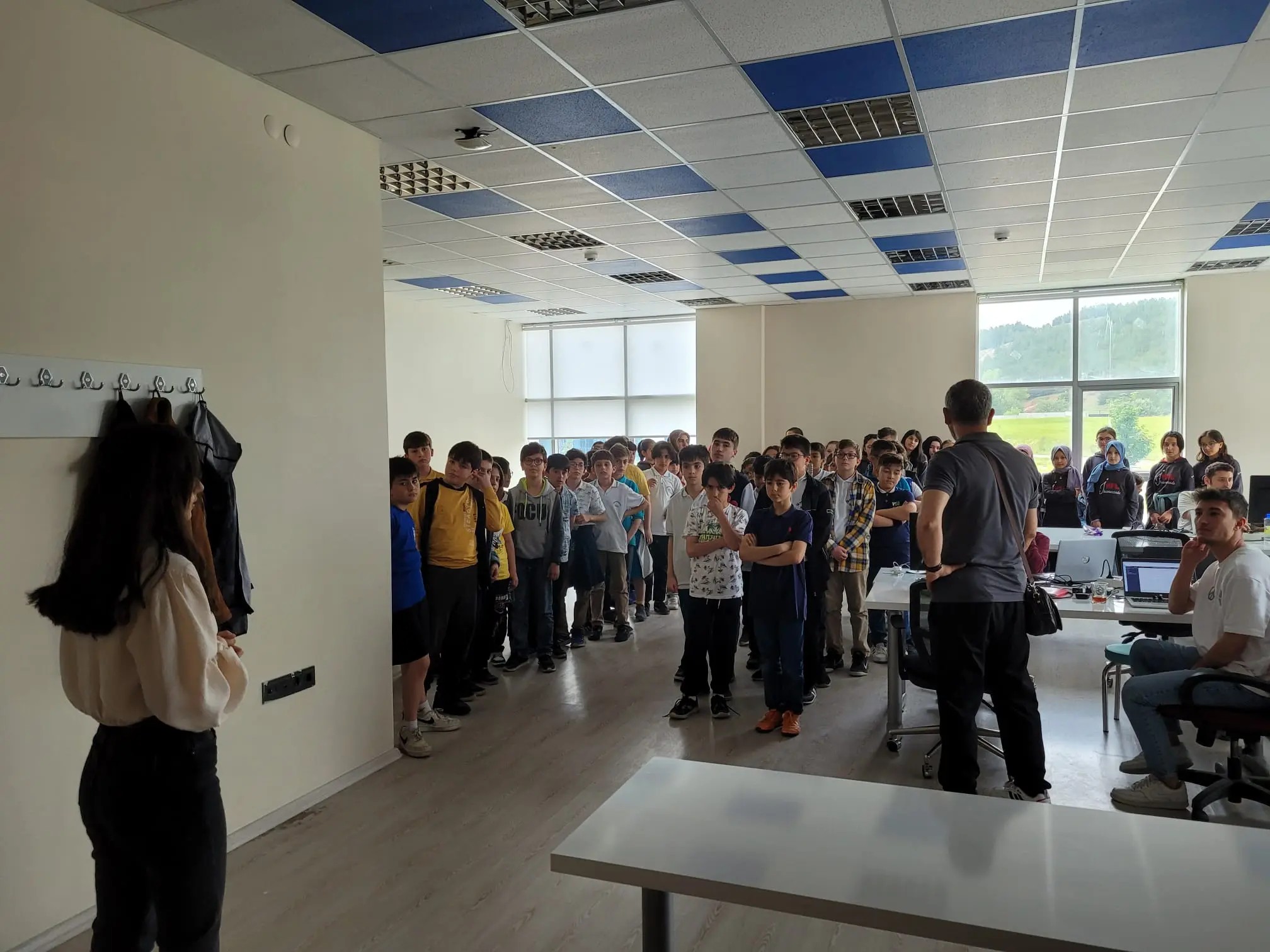 Sivas İhramcızade Ortaokulun’dan Cumhuriyet Teknokent’e Ziyaret